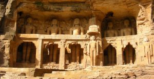 Jain temple and rock sculptures, Gwalior Fort